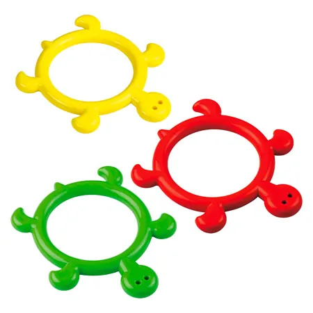 BECO Diving ring set turtle,  15 cm, 3 pcs.
