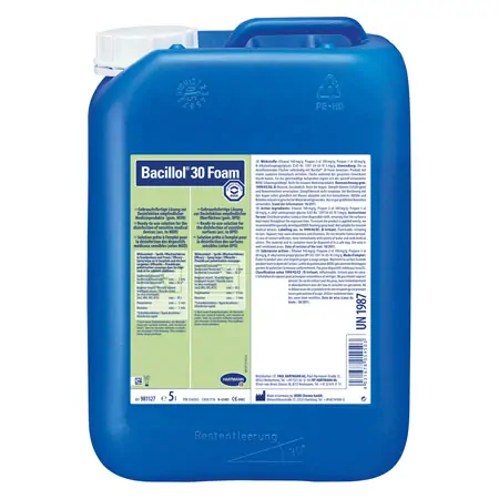 Bacillol 30 Foam surface disinfectants, 5 l