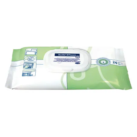 Bacillol 30 Tissues surface disinfection wipes, 24 pieces