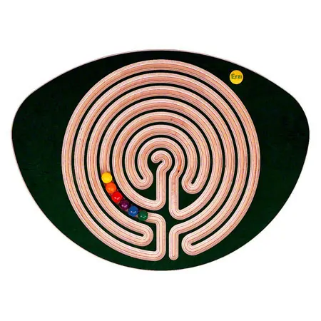 Balance board profi with 6 spheres