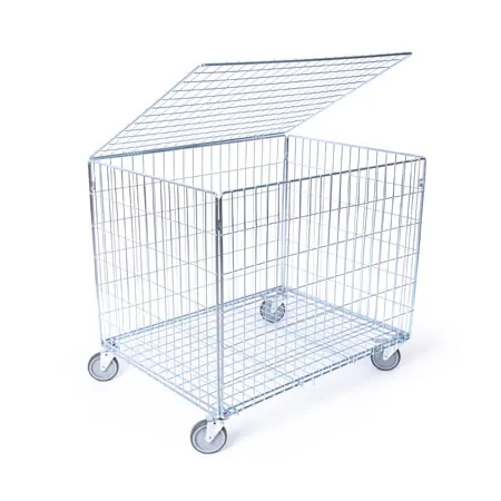 Ball Carts Standard with lid, 2-pcs., 296.5 L, movable