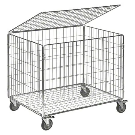 Ball Carts Standard with lid, 2-pcs., 392 L, movable