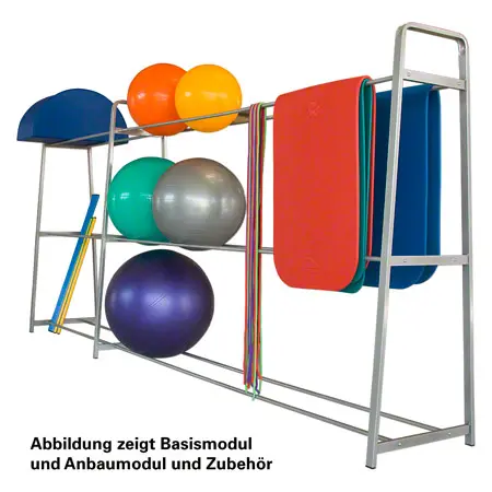 Ball rack-mounting module Exclusive for the base module extension
