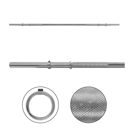 Barbell bar standard,  3 cm x 165 cm