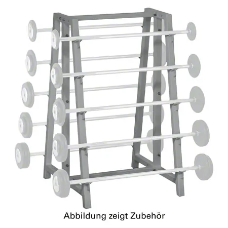 Barbell rack, 10 shelves