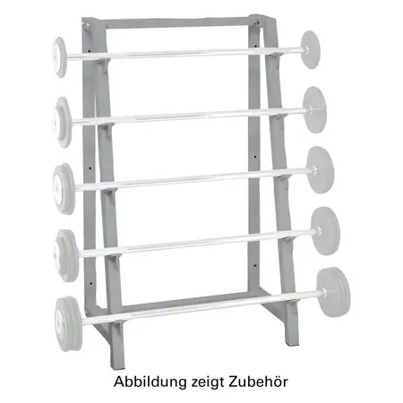 Barbell rack, 5 shelves