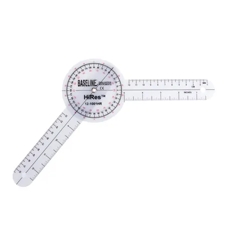Baseline Goniometer Protractor, leg length 15 cm