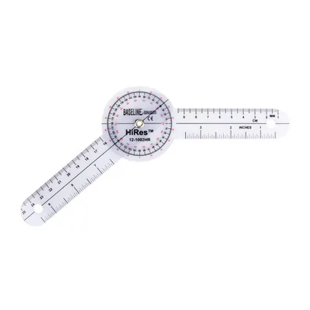 Baseline Goniometer Protractor, leg length 20 cm