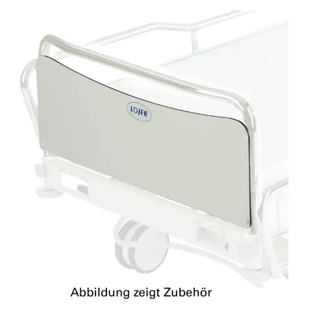 Bed end 80 cm, RAL for Lojer hospital bed