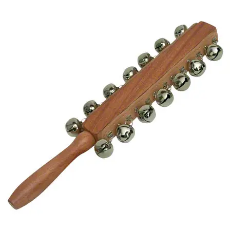 Bell tree made of hardwood, 14 bells