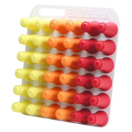 BellaBambi original profi, SENSITIVE yellow 12 pieces, INTENSE red 12 pieces, REGULAR orange 12 pieces