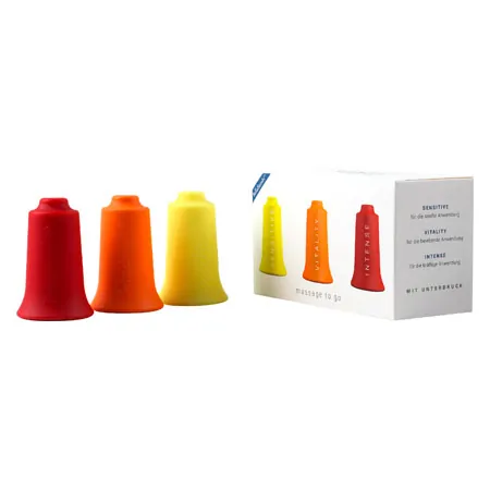 BellaBambi original trio, SENSITIVE yellow, REGULAR orange, INTENSE red set