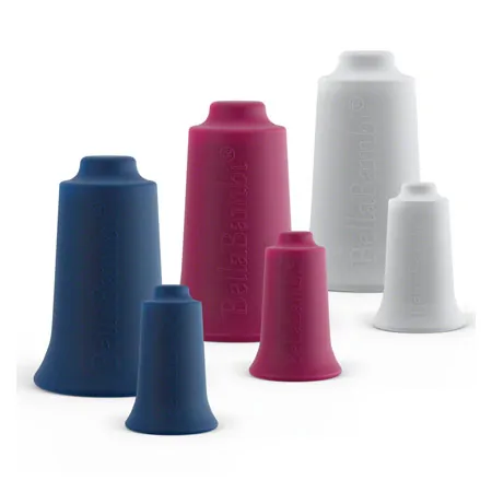 BellaBambi original trio + mini trio Faszien Cup Set, 6-tlg., wei, orchids, blau
