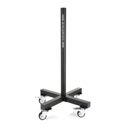 Bumper Plate storage trolley, mobile, L x W x H 60,5 x 60,5 x 97 cm