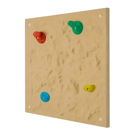 Climbing element Universal, 4 handles, beige