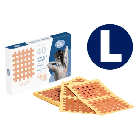 CrossLinq Cross tape, Size L 5,2x4,3 cm, 40 pieces