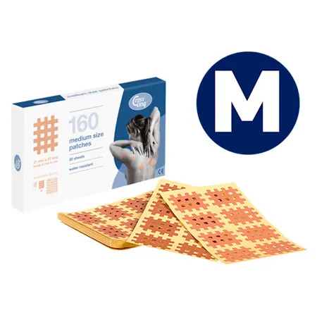CrossLinq Cross tape, Size M 2,8x2,1 cm, 160 pieces