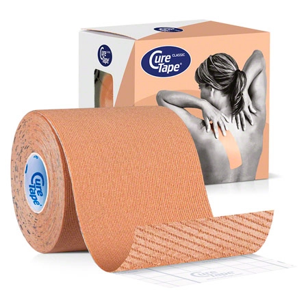 CureTape Classic, 5 m x 5 cm, water resistant, beige
