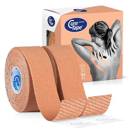 CureTape Classic, 5 m x 5 cm, water resistant, beige