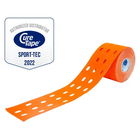 CureTape Punch, 5 m x 5 cm, water resistant, orange