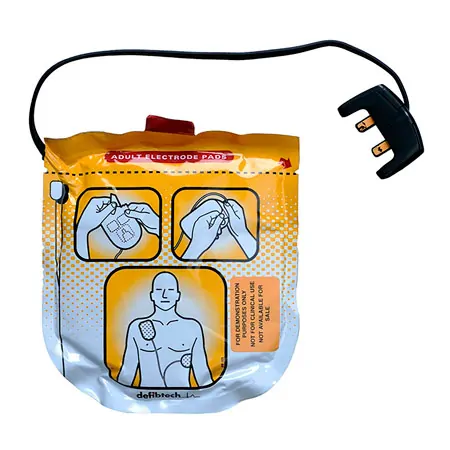 Defibtech Lifeline AED VIEW/ECG/PRO Electrodes 13x16 cm