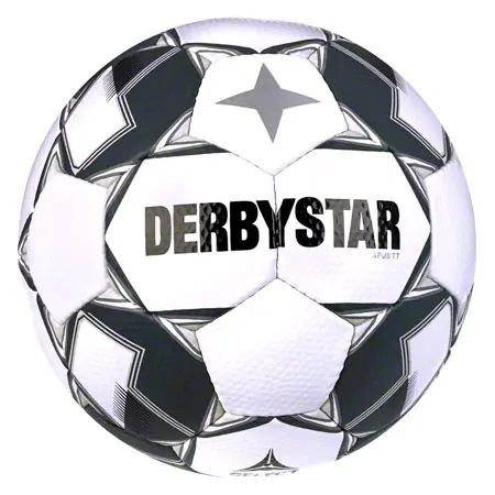 Derbystar soccer ball Apus TT v23, size 5, white/black
