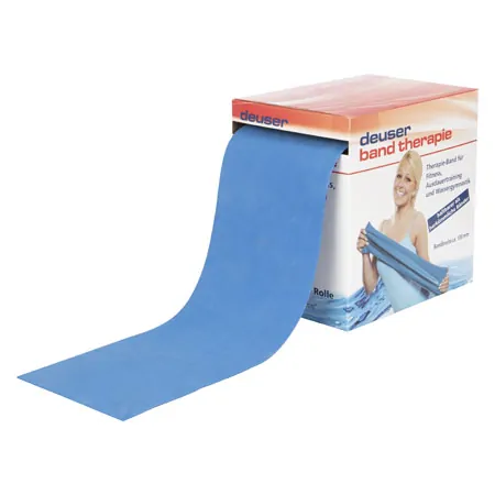 Deuser Band Therapie, 20 m x 10 cm, extra strong, blue