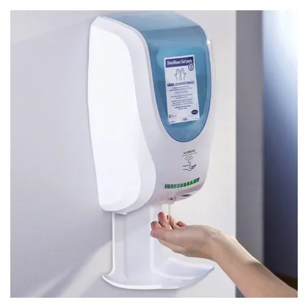Disinfectant dispenser set CleanSafe touchless, plastic, Sterillium and collecting tray