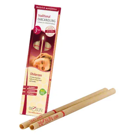 Ear candles traditional, honey-sage chamomile, 3 pairs