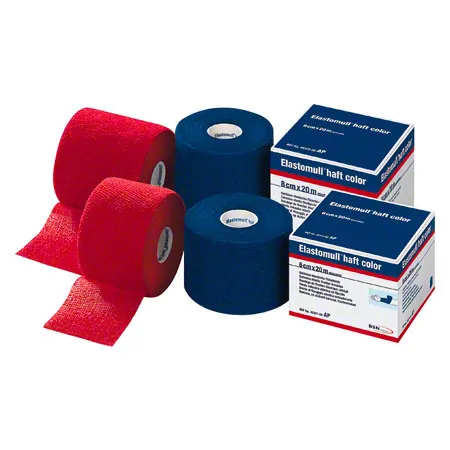 Elastomull stick colour, 20 m x 6 cm, red