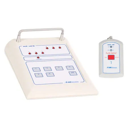 Emergency call system receiving unit medi-call 06, 6 channels incl. 1 transmitter