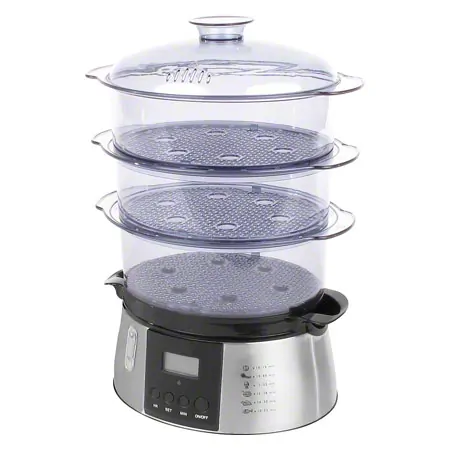 Exclusive Steamer for herbal stamps with 3 containers