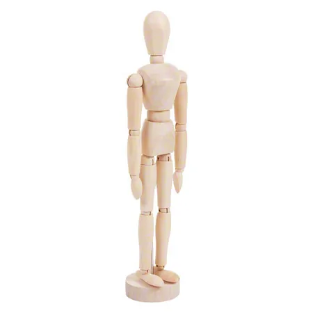 Female mannequin incl. stand, 30 cm