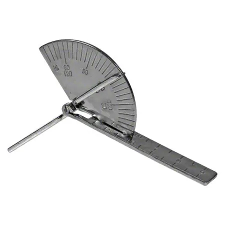 Finger Goniometer, leg length 9 cm, 0-180 