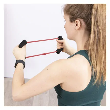 Fitness ring, thick, red