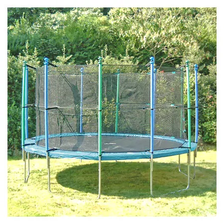 Garden trampoline fun 24 set, trampoline  2.4 m incl. Safety net