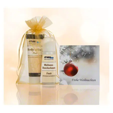 Gift set exclusive, wellness shower foam + body lotion