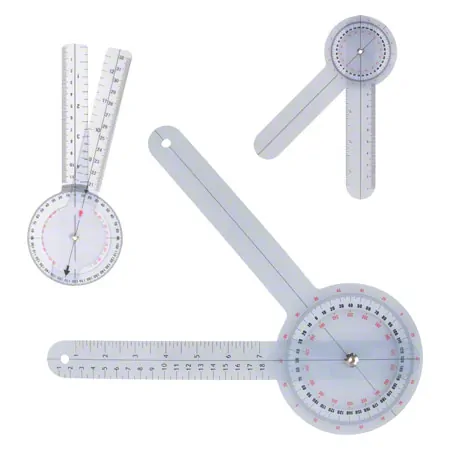 Goniometer Protractor-Set, 3-parts