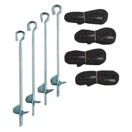 Ground anchor set for Trimilin Trampoline Fun
