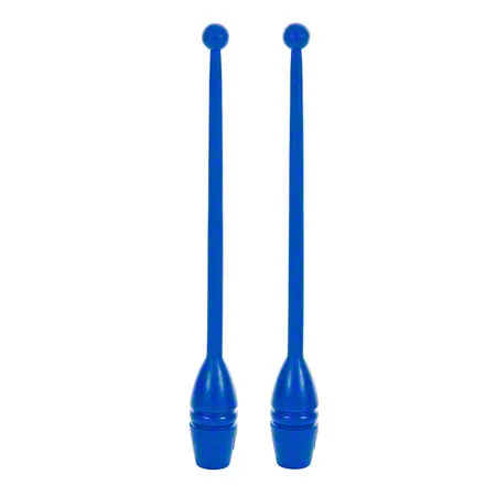 Gymnastic club made of plastic, set of 2, 45 cm