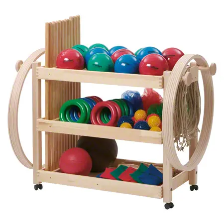 Gymnastics equipment trolleys Standard set, 107 pieces