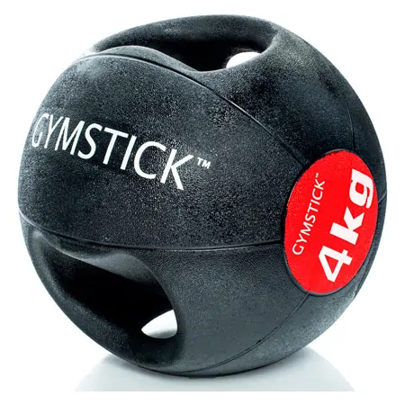 Gymstick medicine ball with handles,  25 cm, 4 kg