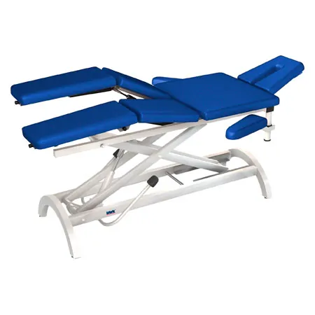 HWK Therapy table Impuls Lymph / Manu Hydraulik, with 3-piece head. 195x65x50-96 cm