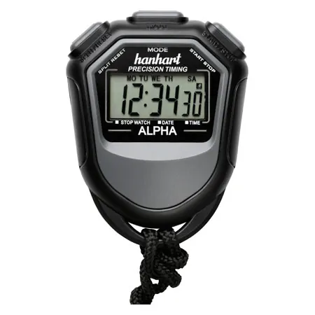Hanhart Stop watch Alpha incl. battery