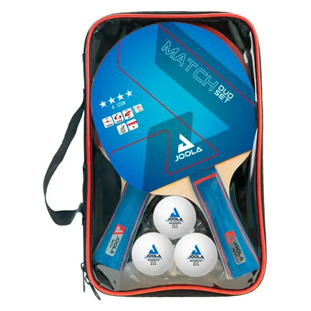 JOOLA table tennis set DUO, 2 TT bats + 3 TT balls