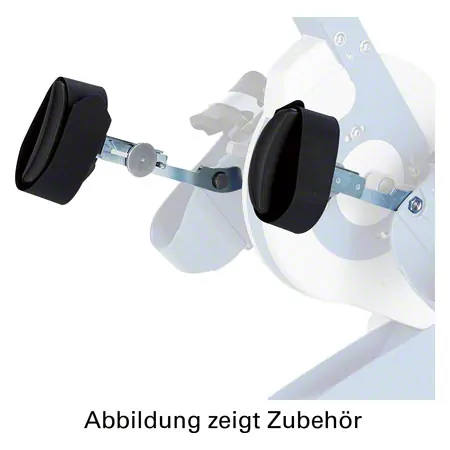 Leg guidance for THERA-trainer with soft cushioned calves holder, pair