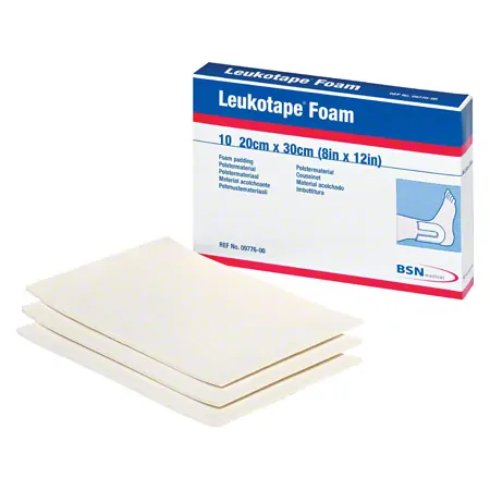 Leukotape Foam, 30x20 cm, 10 pieces