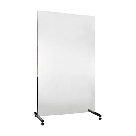 Lightweight mirror, W x H 125 x 200 cm, mobile
