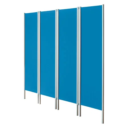 Lightweight screen 4-leaf, HxB 165x204 cm