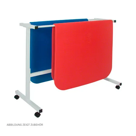 Matt trolley Standard for max. 16 gymnastics mats, mobile